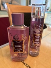 Bath And Body Works Moonlit Goddess Body Wash  Fragrance Mist Set NWT