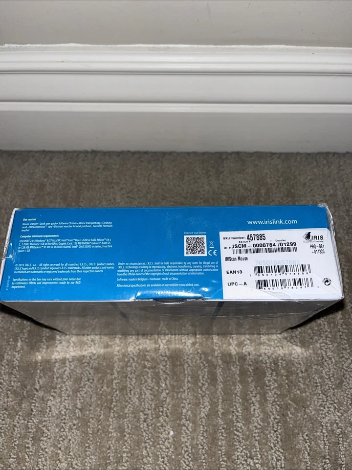 IRIScan Mouse All-In-One Scanner for Windows 457885 NIB - Image 3 of 4