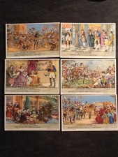 LOT 6 CHROMOS LIEBIG SERIE HISTOIRE DE L'ESPAGNE - 55056