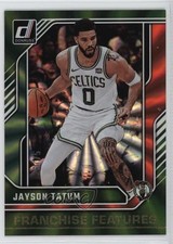 2024 Donruss Franchise Features Holo Red & Green Laser 26/75 Jayson Tatum 1k7v