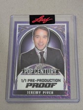 LEAF POP CENTURY JEREMY PIVEN 1/1 PRE-PRODUCTION PROOF Purple Shimmer