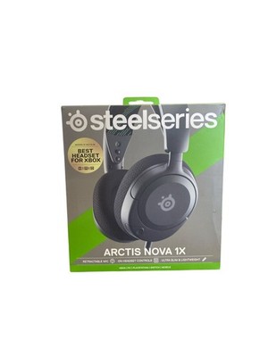 SteelSeries Arctis Nova 1X Over-Ear Gaming Headset - Black