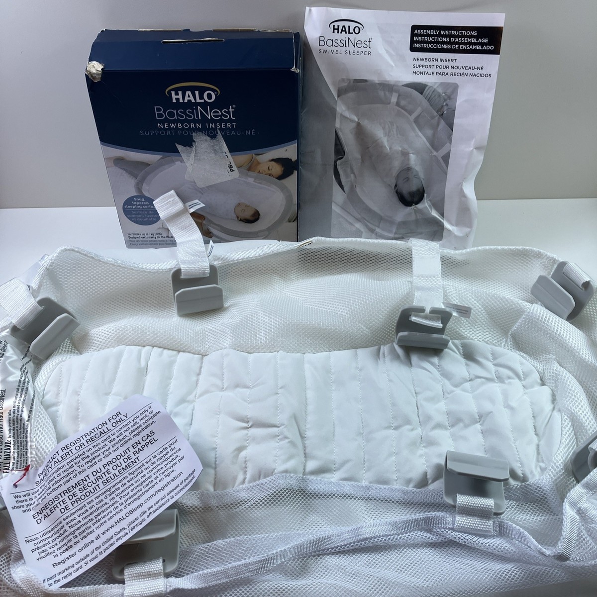 Halo Swaddle Cuddle Insert Halo Bassinest Newborn Insert HALO