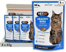 Healthy Bites Denti-Care Treats For Cats & Kittens 12+ Weeks, High in Protein, H