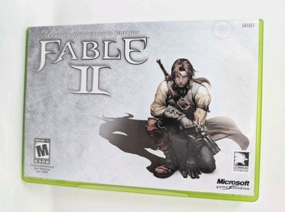 Fable II Limited Collector's Edition CIB 2 Disc Set (2008 Microsoft Xbox 360)