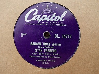 STAN FREBERG - CHOOSE ANY ONE OF FOUR 78 rpm discs