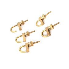 Violin Crack Repair Clamp Hold Luthier Making Tool Adjustable Brass 5 PCS