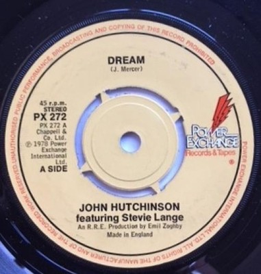 John Hutchinson Featuring Stevie Lange - Dream (7'') (Near Mint (NM or M-)) - 312