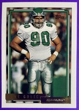 1992 Topps Gold Mike Golic #397 (Condition? You be the judge.)
