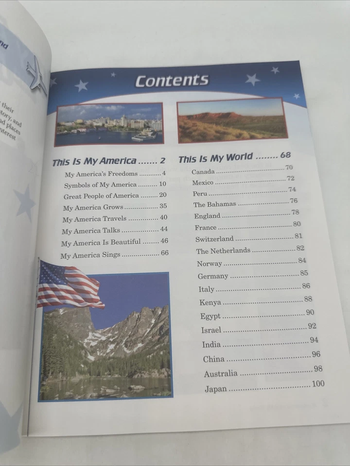Abeka My America & My World Student Text (5th Edition) 1st Grade History NEW - Image 3 of 4