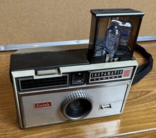 Vintage Antique Kodak Instamatic 100 Compact Film Camera with Wrist Strap