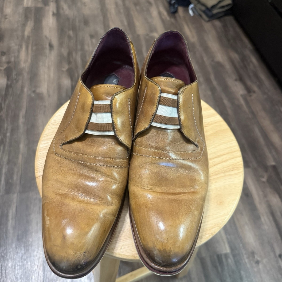 Mezlan Venuti two-toned loafers 84458‎ Size 11.5 Naples Venetian Loafer - British Tan | Rancourt & Co  main image 2