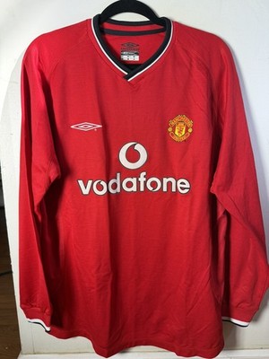Maillot Rétro Umbro Manchester United – Taille XL, 2000/2002 (Occasion)