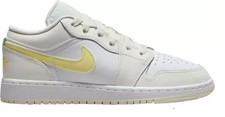 Big Kid's Jordan 1 Low Sail/Laser Orange-White FV8486 181 