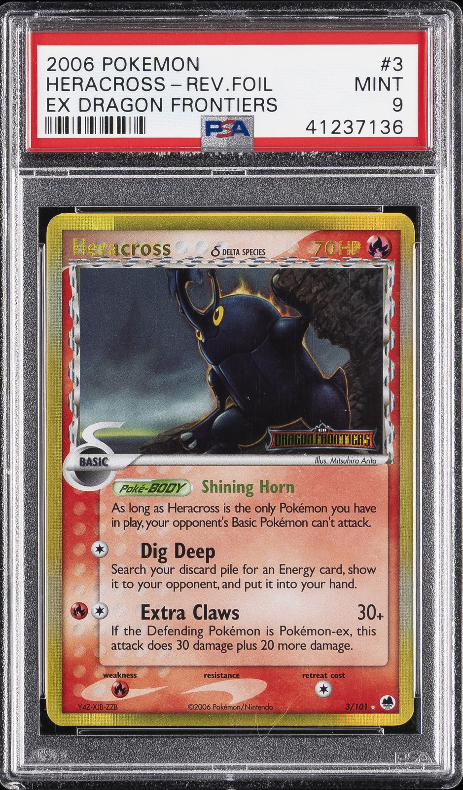 Heracross Reverse Holo #3