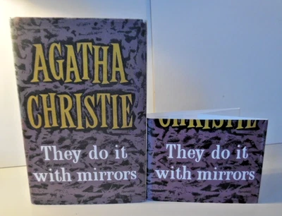 AGATHA CHRISTIE They do it with Mirrors MARPLE FACSIMILE Paper Belly Band 2005VG - Image 1 of 4