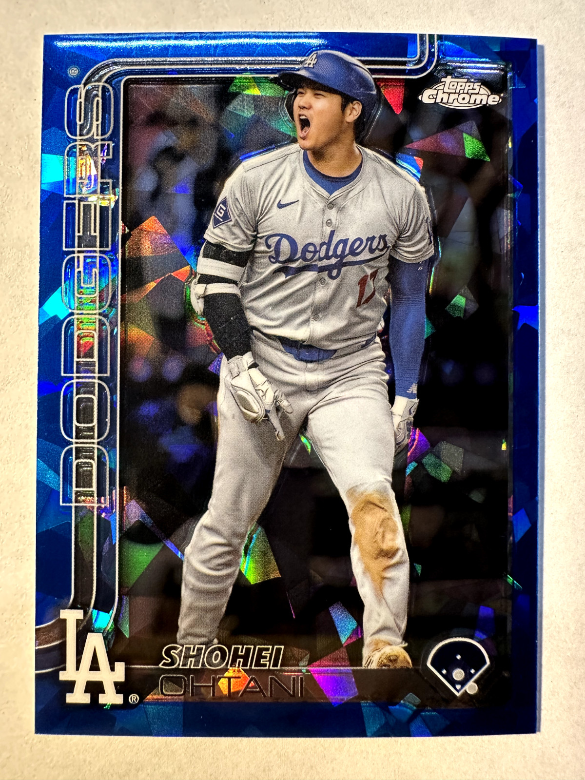 2025 Topps Chrome Sapphire Edition Shohei Ohtani #1 - Image Variation SP