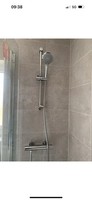 Aqualisa Midas 110 Thermostatic Bar Mixer Shower Adjustable Fixed Head