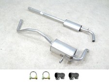 Auspuff SET Neu für  Renault Scenic Megane 3 1.2 TCe 1.6 Mitteltopf Endtopf 