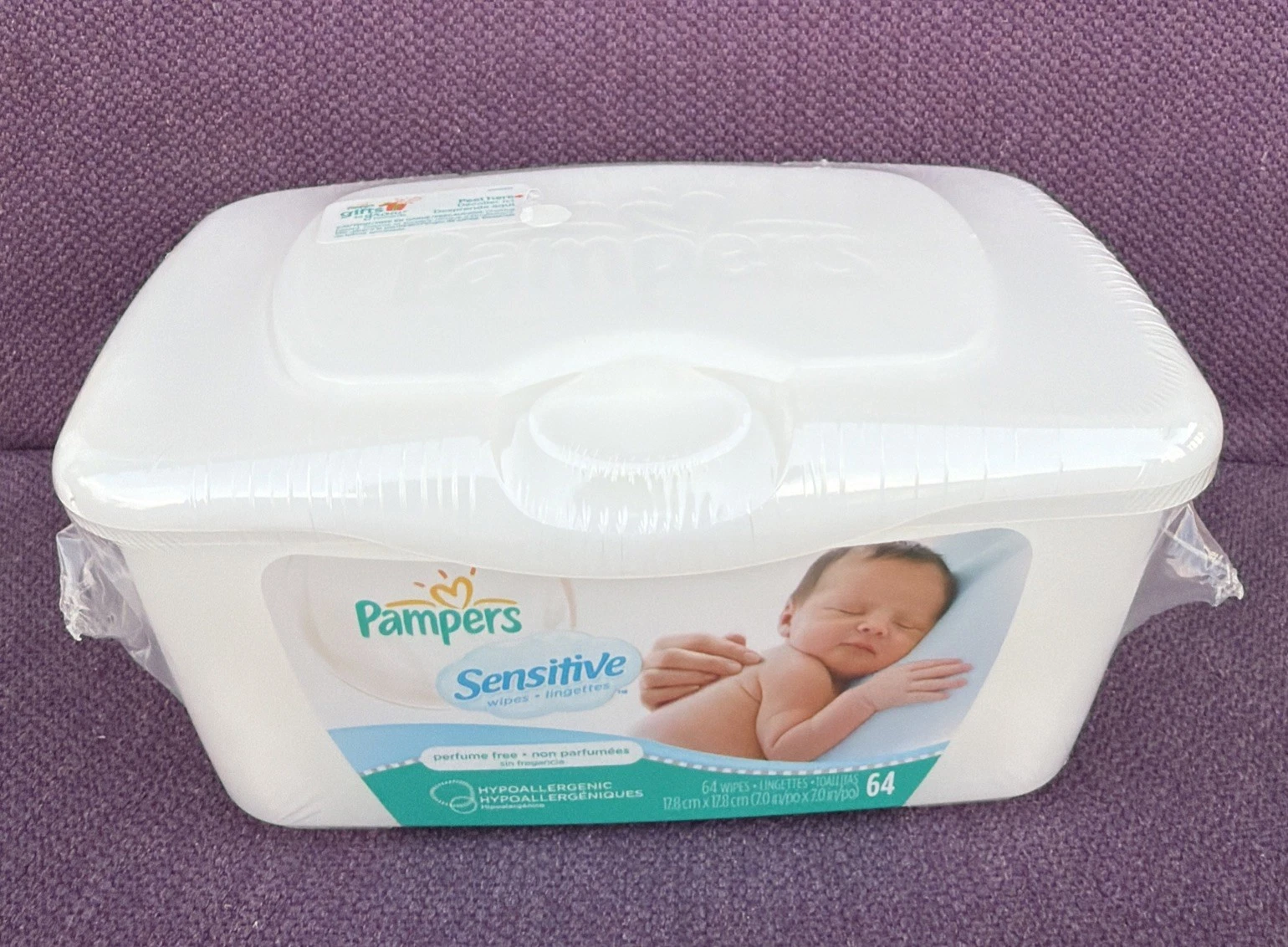 Pampers Sensitive Baby Wipes 64 Count Pop Up Container Refillable New SEALED
Opens in a new window o