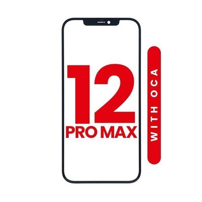 Glass with OCA Glue Replacement For  iPhone 12 Pro Max Screen