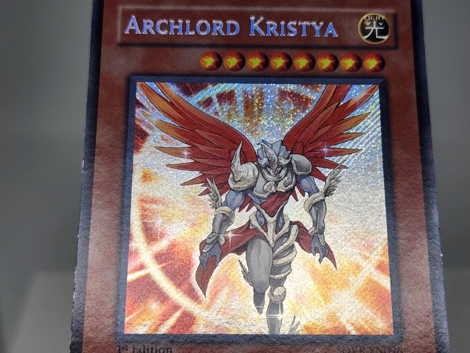 YuGiOh Archlord Kristya SOVR-EN096 1st Edition Secret Rare NM - Image 2 of 4