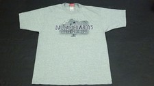 Dallas Cowboys 2002 Training Camp San Antonio Vintage Gray T-Shirt Size Large