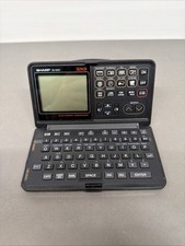 Sharp ZQ-5000 32kb Personal Electronic Organizer Personal Pocket PC Untested B35