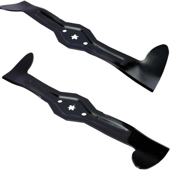 Messer 2X 54Cm Satz FüR Husqvarna Ayp Partner Rasentraktor 5321805-84 180584-image