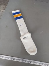 Vtg Wrangler Blue Yellow Striped Hi-Rise Cushion Tube Socks Dazed And Confused