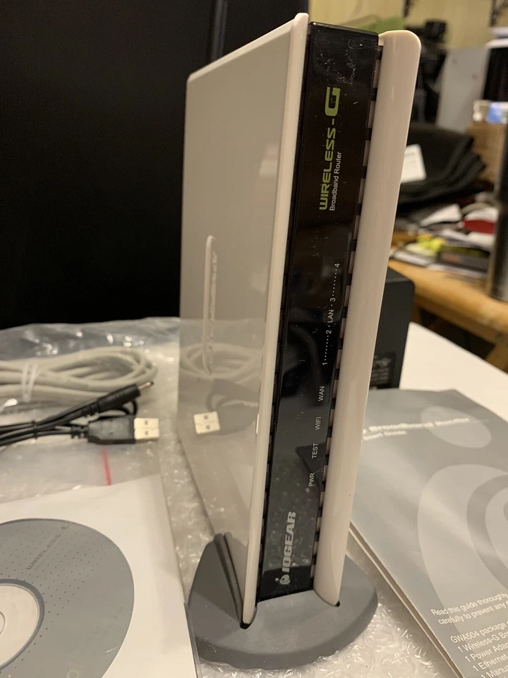 Router Wifi de banda ancha inalámbrico IOGear MPN: GWA504 A++! Foto 4 de 4
