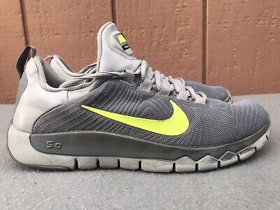 NIKE TRAINER FREE 5.0 VT3 Gray Neon 644671-077 Men SZ US 9.5 NIKE TRAINER FREE 5.0 VT3 Gray Neon 644671-077 Men SZ US 9.5