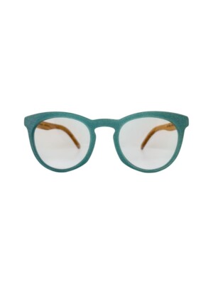 neue Sonnenbrille Marke BARRIQULE Modell DRY Farbe HOLZ HELLBLAU 48/22