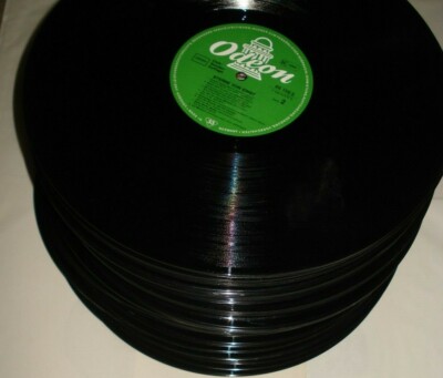 Paket mit 100 x Schallplatten  - 12'' - LPs - Vinyl ohne Cover - Deko - Basteln