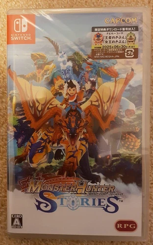 Monster Hunter Stories Nintendo Switch CAPCOM Japan 2024 Multi Language New FS - Picture 6 of 7