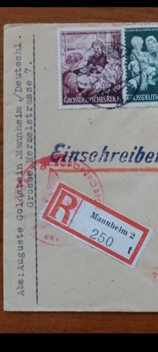 Ww2 GERMAN POSTAGE ENVELOPE AUTHENTIC CANCELLATION STAMP Ww2 HISTORICAL RESEARCH - Picture 6 of 16