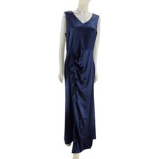 Rich Dark Blue Evening Gown