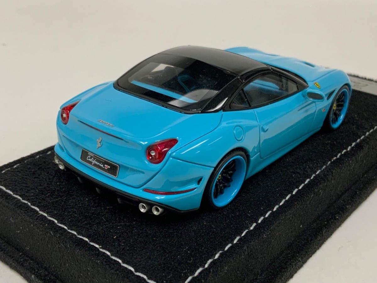 1/12 スマートカブリオ（ブルー） タミヤ DICKIE 1/43 Looksmart Ferrari California T Baby Blue Alcantara Base