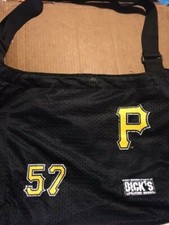RARE PITTSBURGH PIRATES PNC PARK SGA ZACH DUKE #57 JERSEY HANDBAG - 5/9/2010