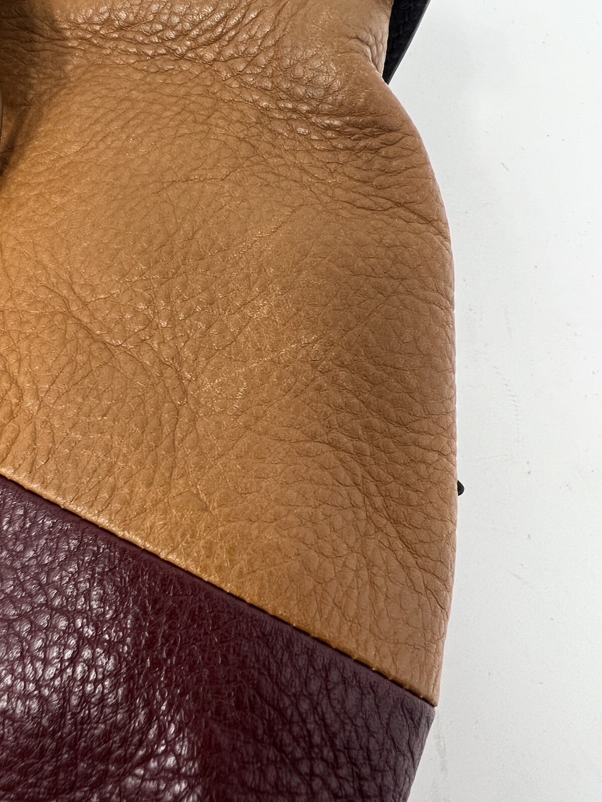 Fossil Patchwork  Multicolor Leather Zipper Pocke… - image 4