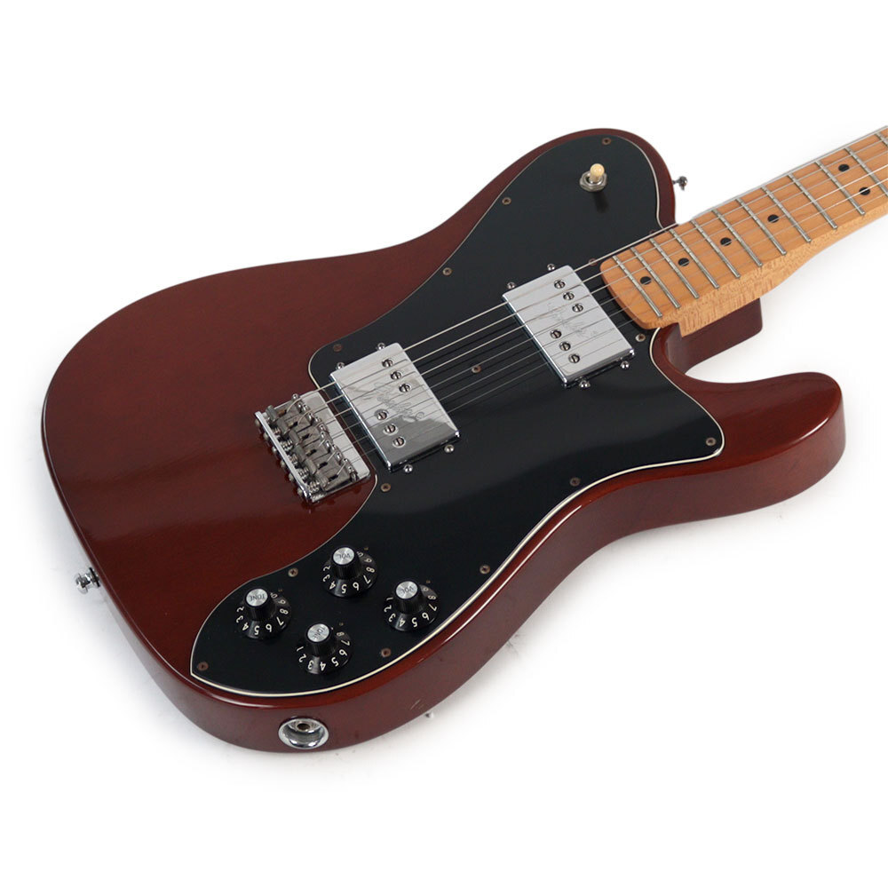 ギター Fender '72 Telecaster Deluxe Fender '72 Telecaster Deluxe - Black w/ Maple Fingerboard