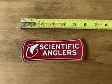 Scientific Anglers Inc Fly Fishing Fish Sticker/Decal Approx 5” New Authentic