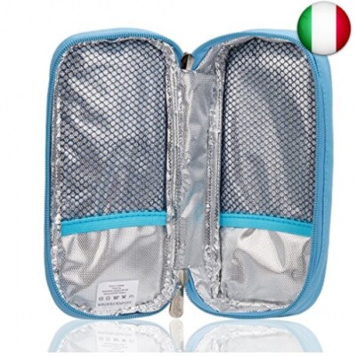 Borsa Frigo Per Insulina DCCN - Borsa Termica Portatile Per Diabetici, Impermeabile, 21x11x6 Cm - Foto 2