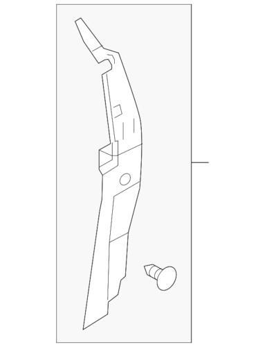 Aislante trasero para Ford (N/P 8A5Z-16E132-A)