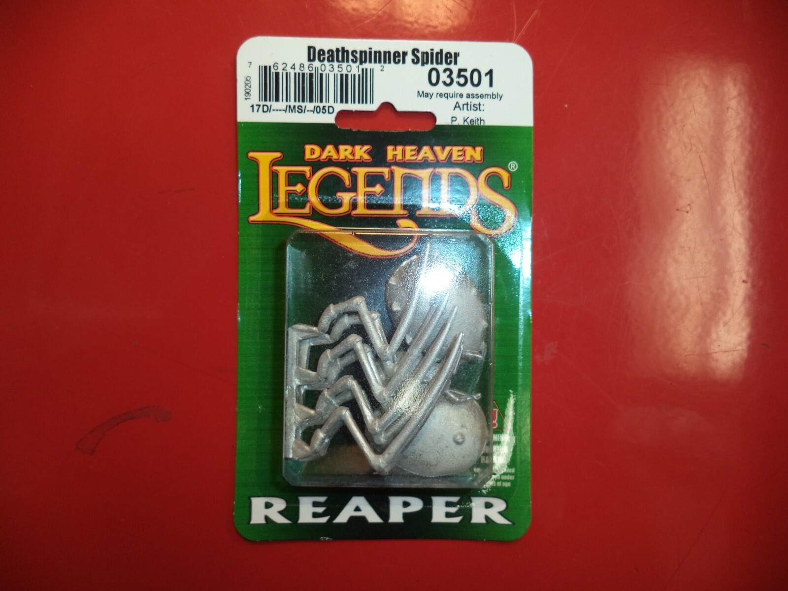 03501 Deathspinner Spider Bones Reaper Miniatures Dungeons and Dragons D & D RPG