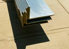6063 T52 Aluminum Angle 2"X 4"X 36" Long 1/8" Thick