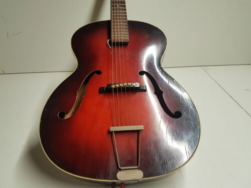 GUITARE JAZZ HOFNER - Fabriquée en ALLEMAGNE - Photo 1 sur 12