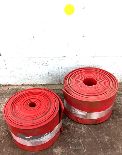 TENNENT RED GUM SQUEEGEE MATERIAL LOT OF 2 TRUCK SPECIFIC STYLE MODERN