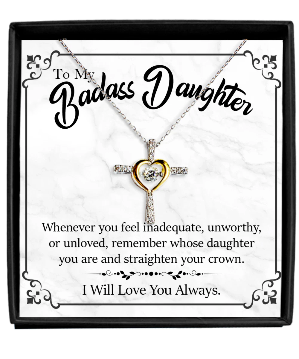 Mom dad and daughter necklace outlet