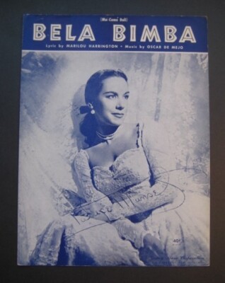Bela Bimba by Patrice Munsel sheet music